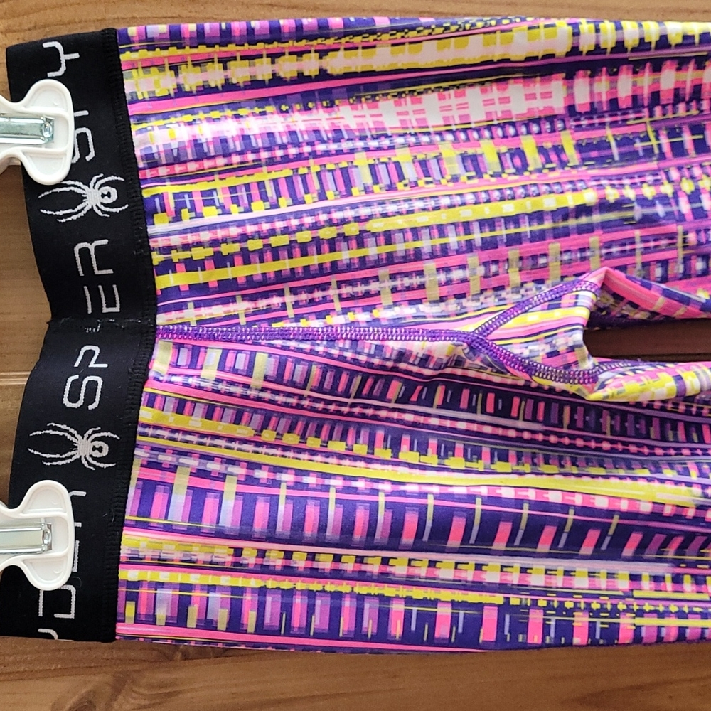 GUC Spider Active Leggings Multi Color Girls Size 7/8 - Picture 4 of 4
